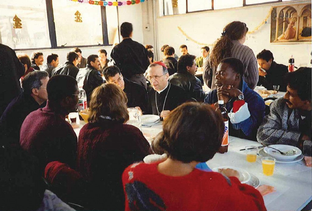 A pranzo con i poveri e la Comunità di Sant'Egidio