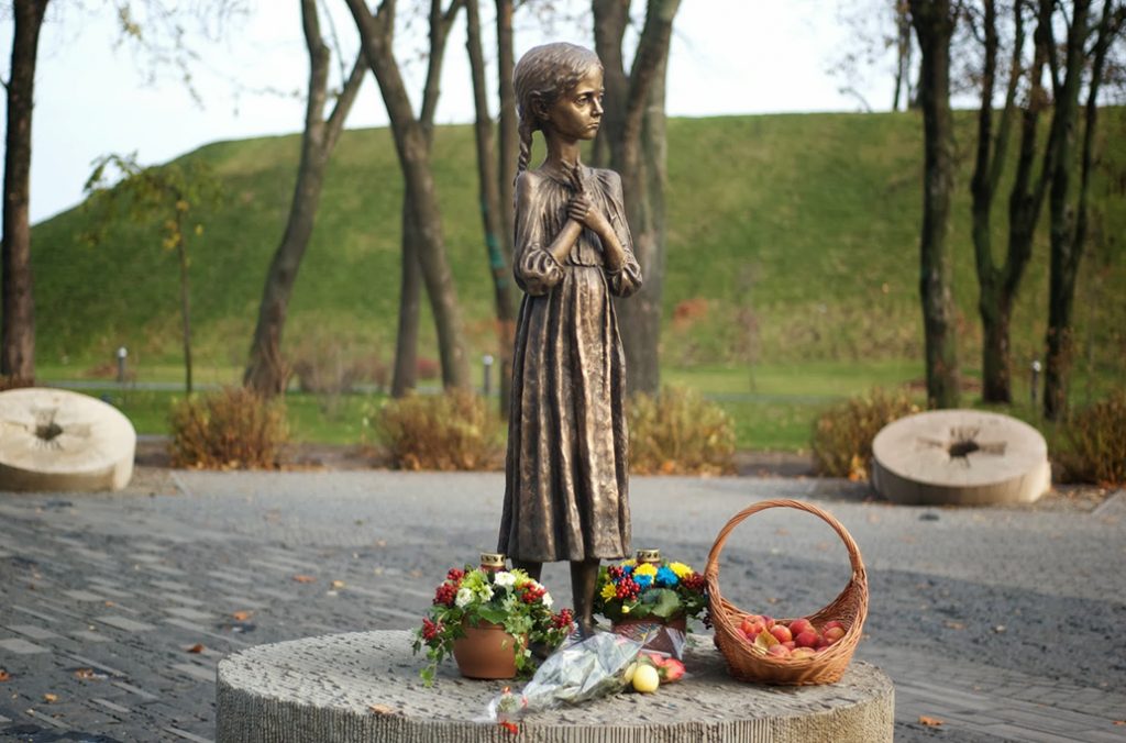 Il memoriale dell’holodomor a Kiev